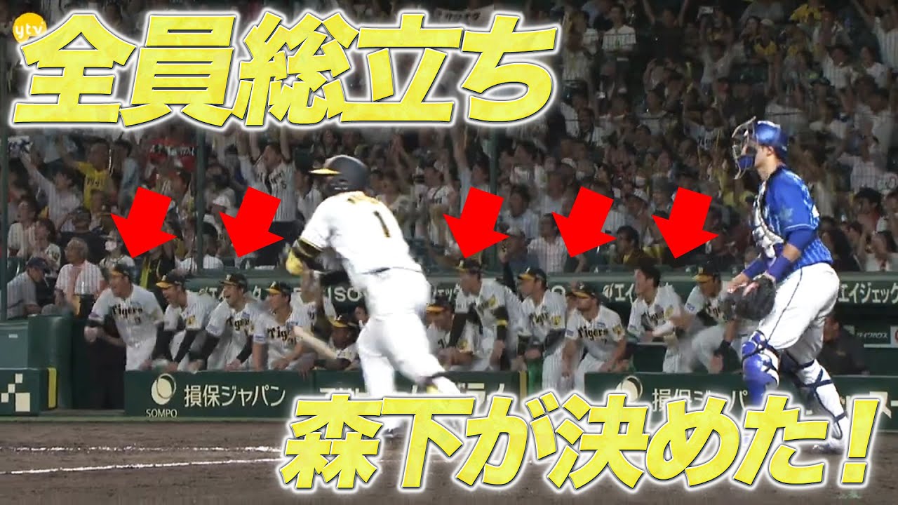 【7/12 阪神 vs DeNA】劇的サヨナラ！チーム＆ファンが全員総立ちで歓喜！！【試合ハイライト】