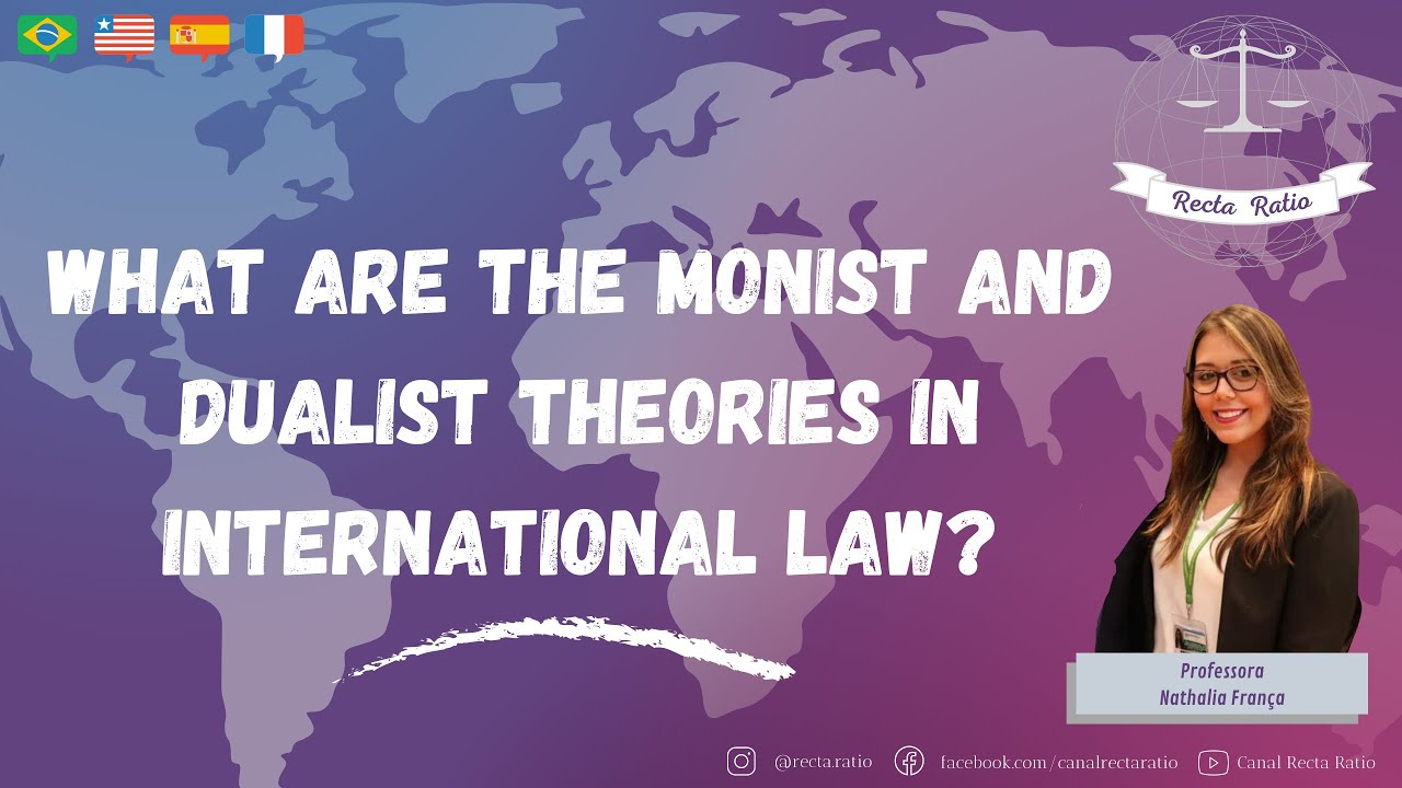 🇺🇸 What are the Monist and Dualist Theories in International Law? (subtitles 🇧🇷 🇪🇸 🇫🇷)