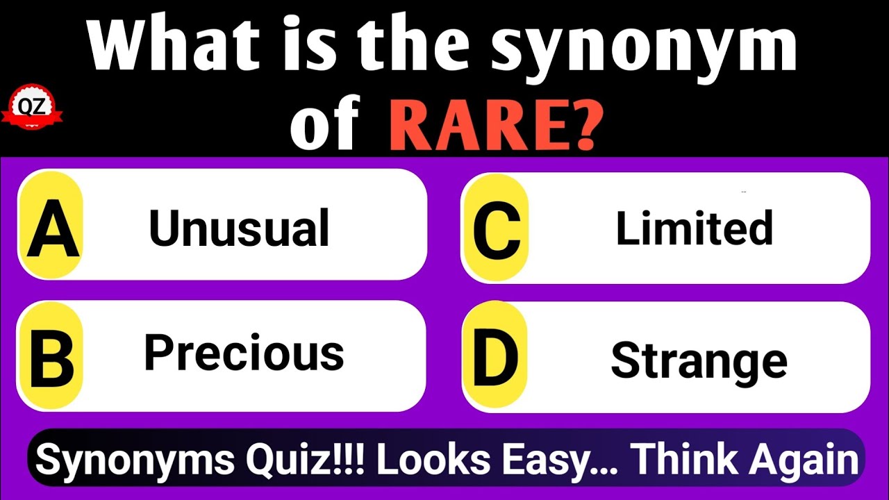 Can You Beat This Tricky Synonyms Quiz? 🧠 22 Words That Fool Everyone!