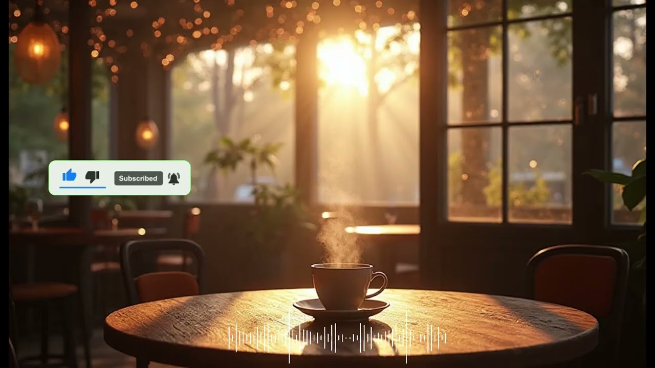Cozy Jazz with Brazilian Atabaque – Soft Morning Café Ambience