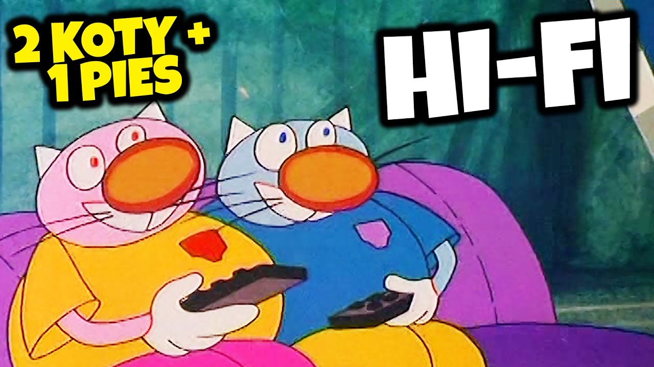 HI-FI - 2 KOTY + 1 PIES | Animacja dla dzieci | reż. Leszek Marek Gałysz