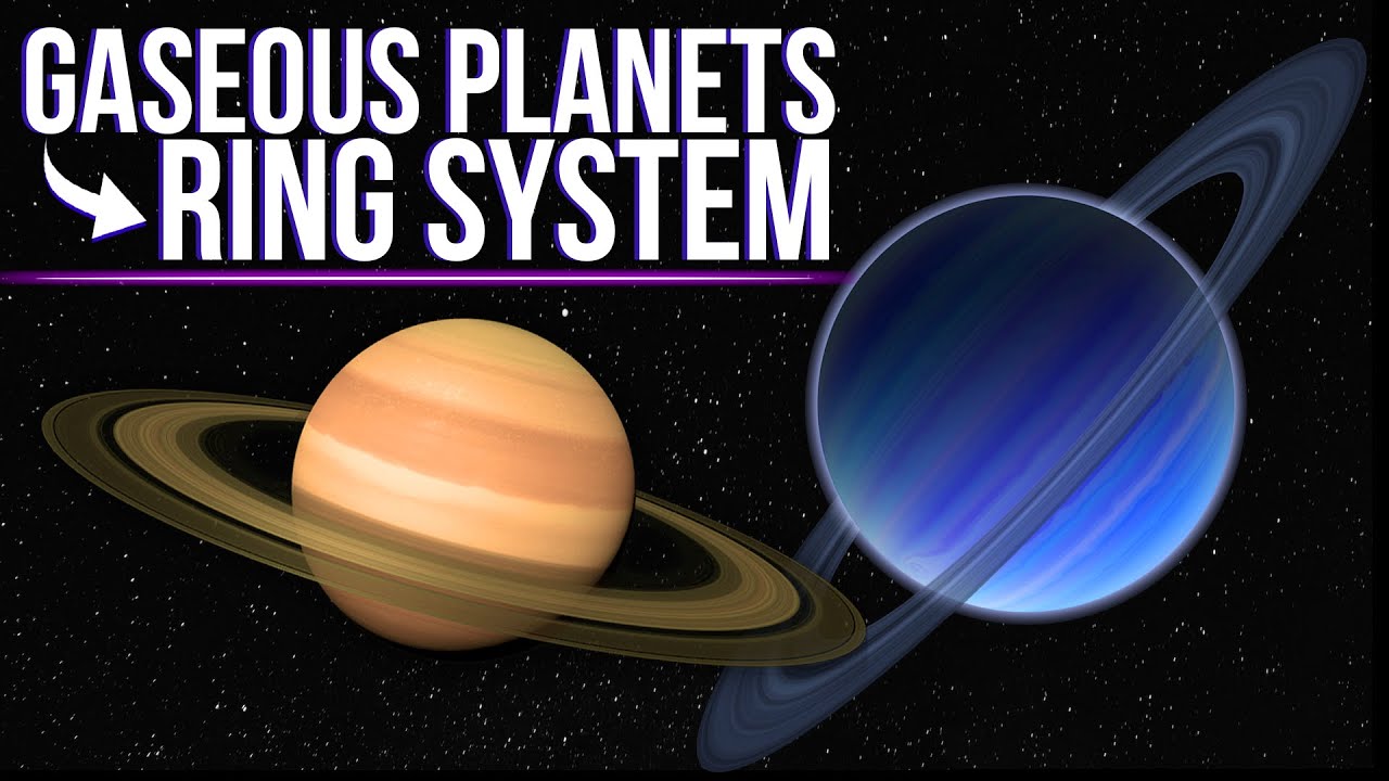 Why Do Gaseous Planets Have Rings And Moons, But Rocky Planets Don't ?