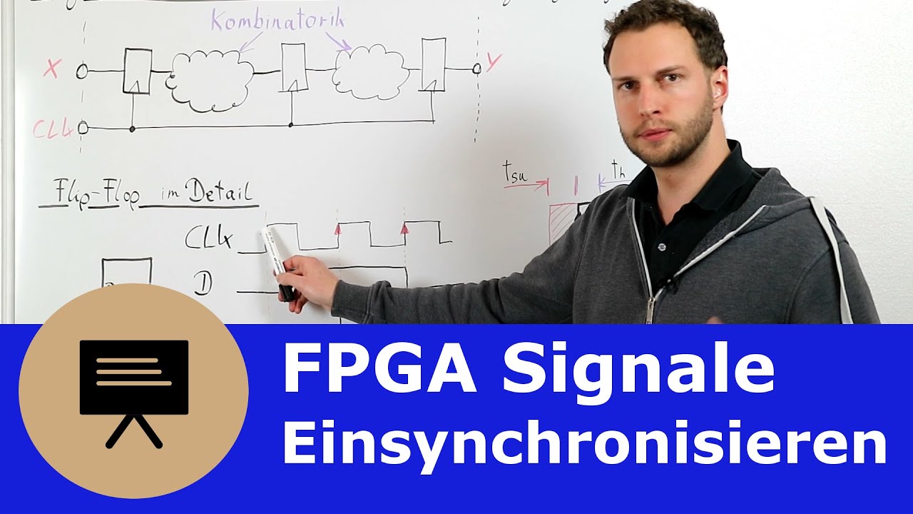 0x25 FPGA - Warum Signale Einsynchronisieren? (Setup- und Holdzeit, Metastabilität)