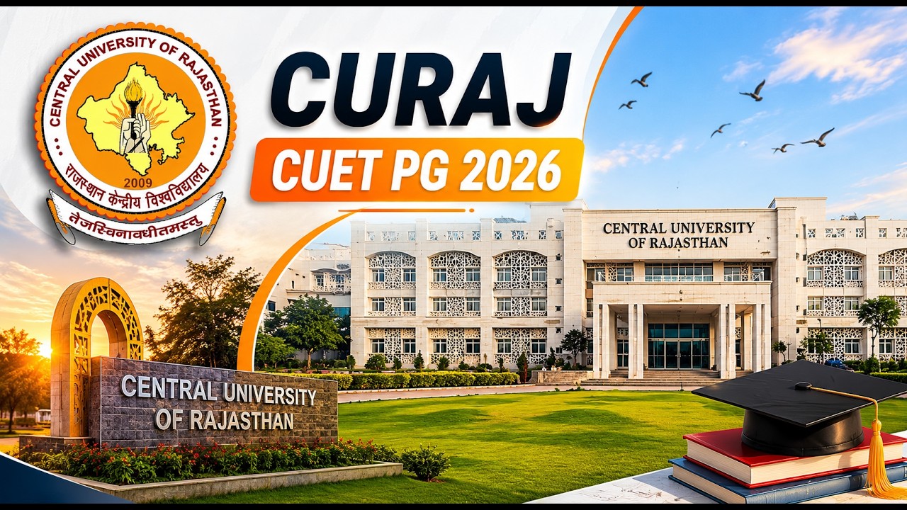 Central University of Rajasthan PG Admission 2026 | Apply Through CUET PG | Enlearn Academy