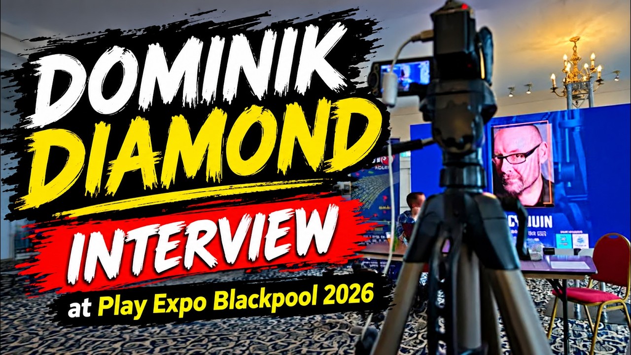 Dominik Diamond Interview [Play Expo Blackpool 2026]