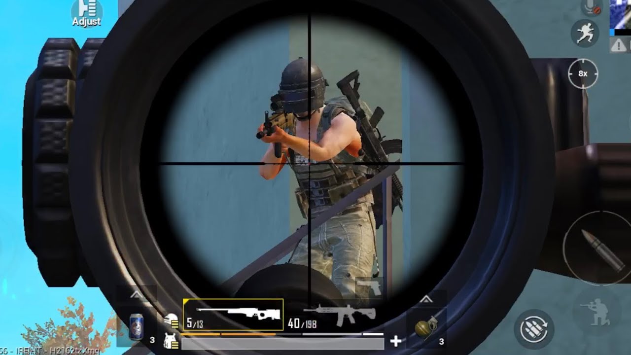 I can ONLY kill him with AWM (Challenge) | PUBG Mobile