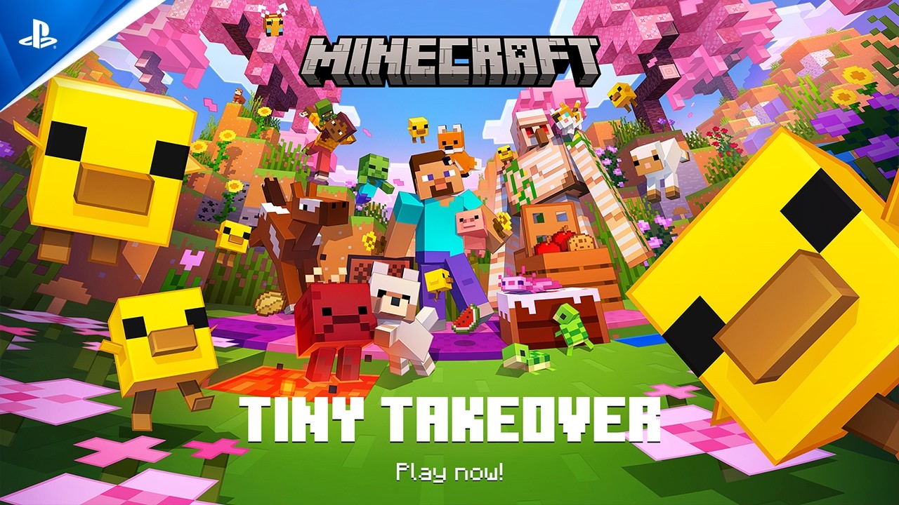 Minecraft - Tiny Takeover Drop | PS5 & PS4 Games