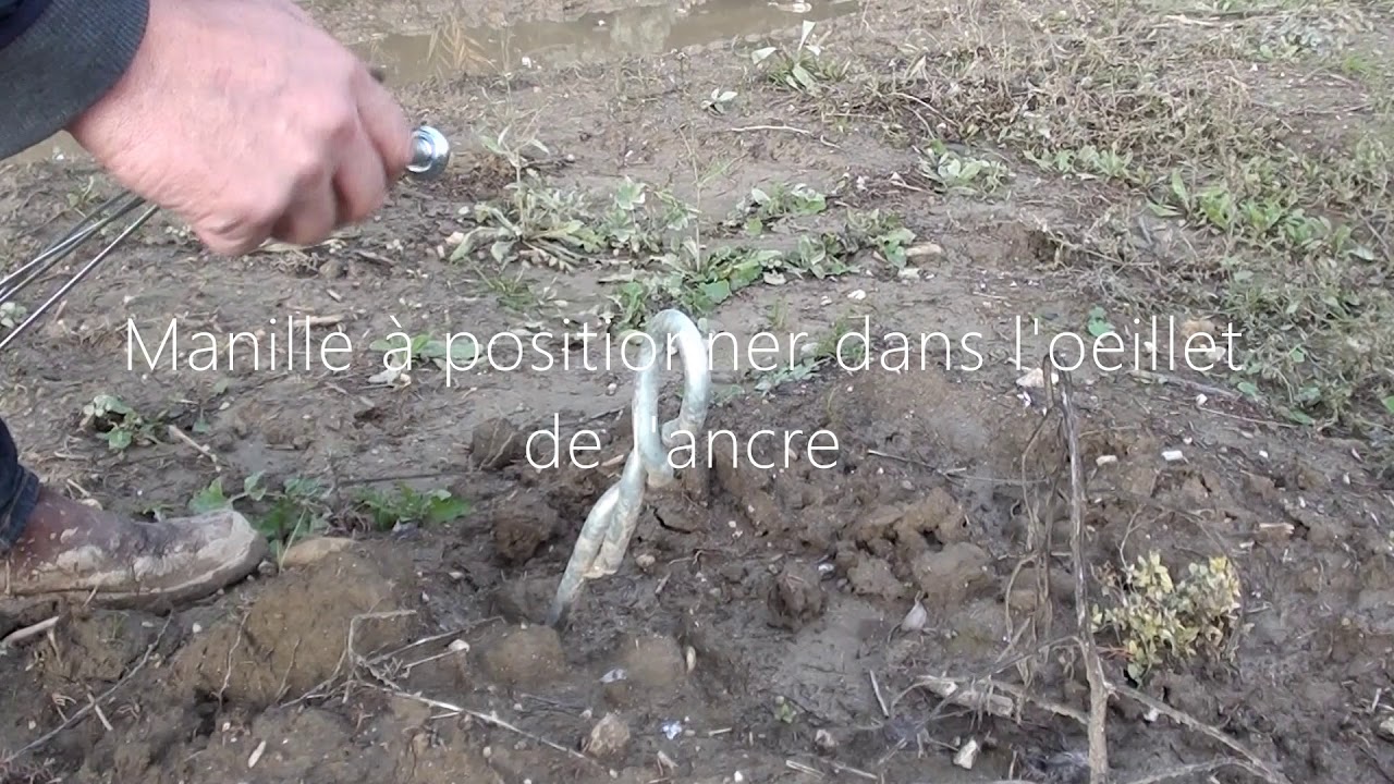 Tendeur 2, 4 ou 6 fils de palissage en verger