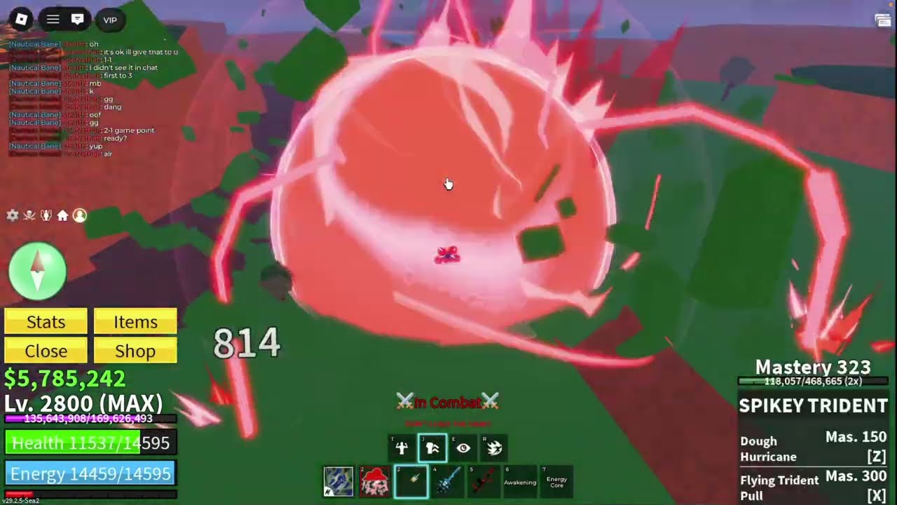 I used Lighting to PvP my friend