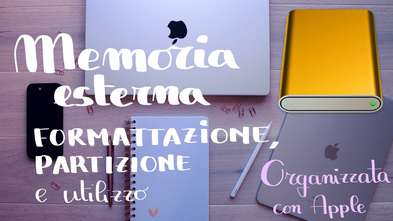 Formattazione Memoria Esterna _ Come gestisco memorie esterne e l'archiviazione con il MAC