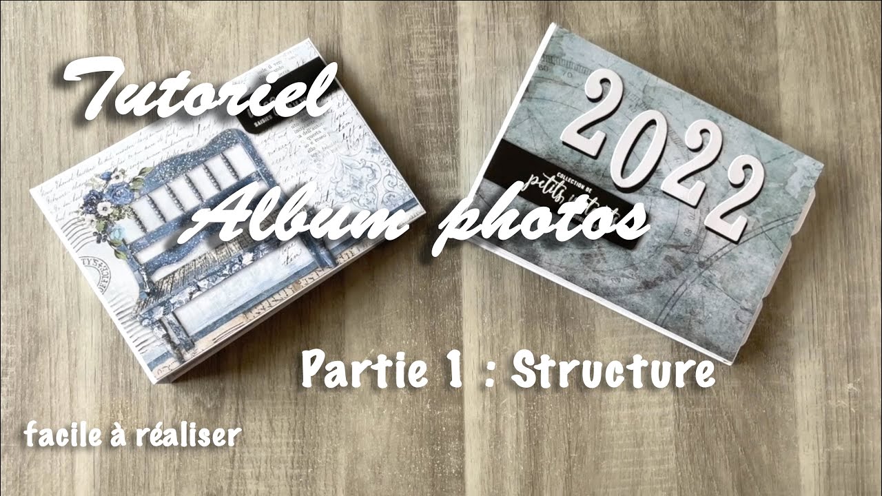 Comment réaliser un mini album photos partie 1 - Facile