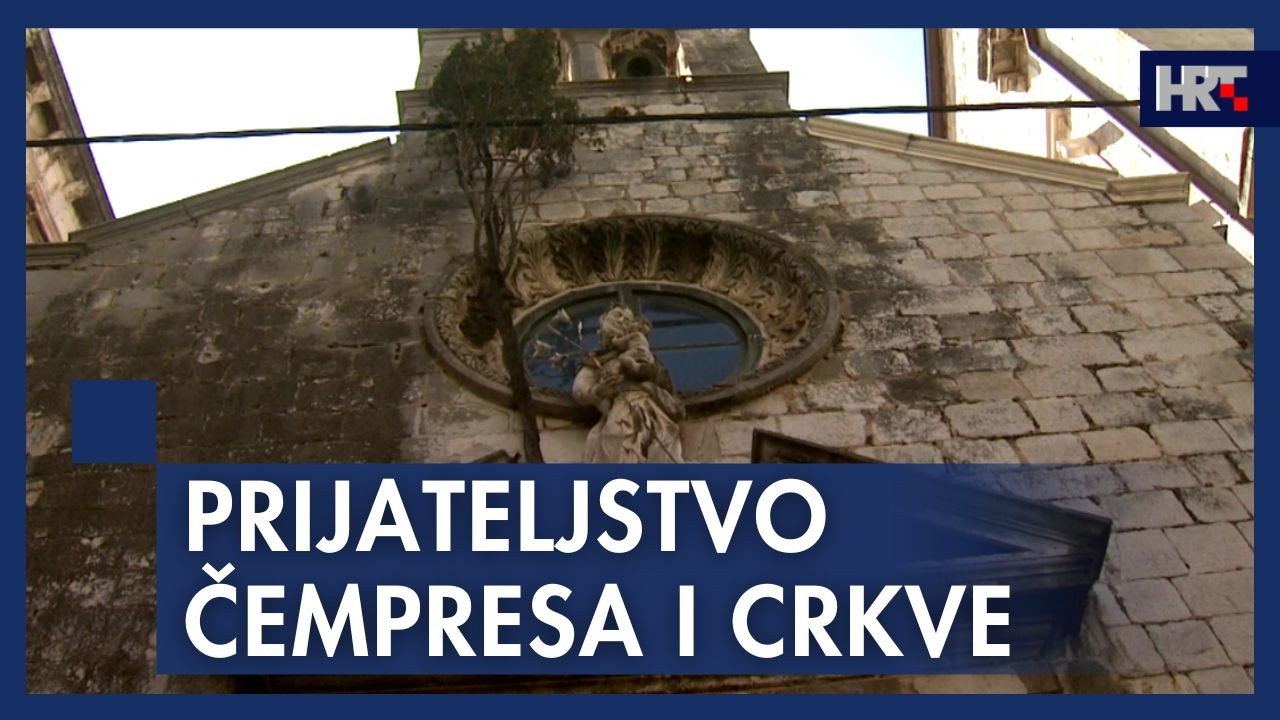Uporni čempres stoji uz svoju crkvu sv. Josipa