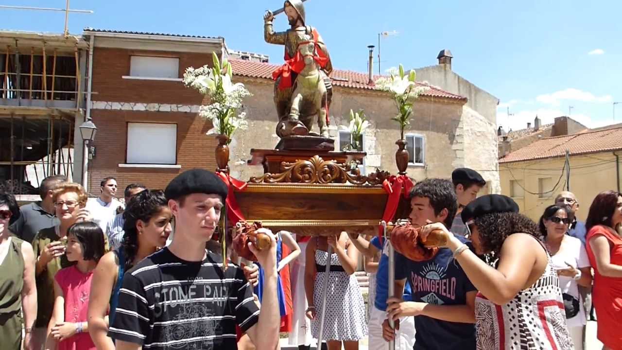 JOTA FINAL PROCESIÓN DE SANTIAGO 2013. CASTRILLO DE LA VEGA.