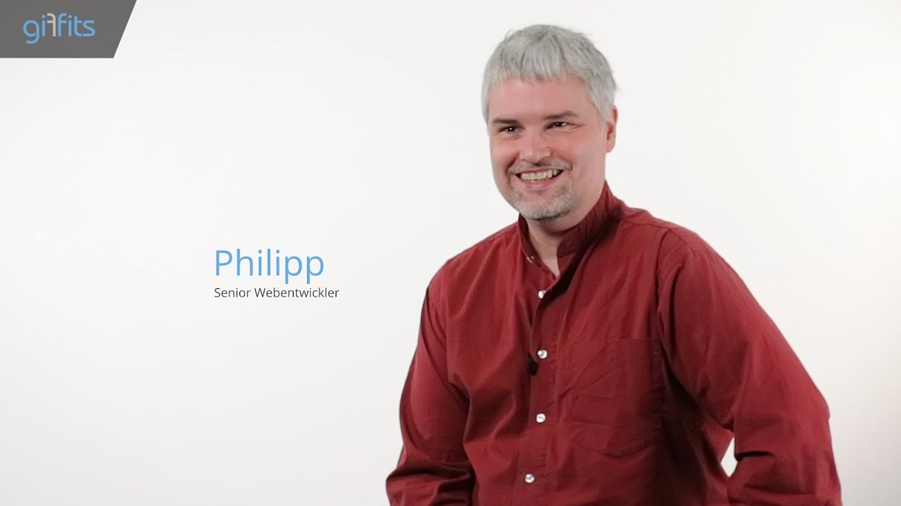 Giffits als Arbeitgeber: Philipp - Senior Webentwickler