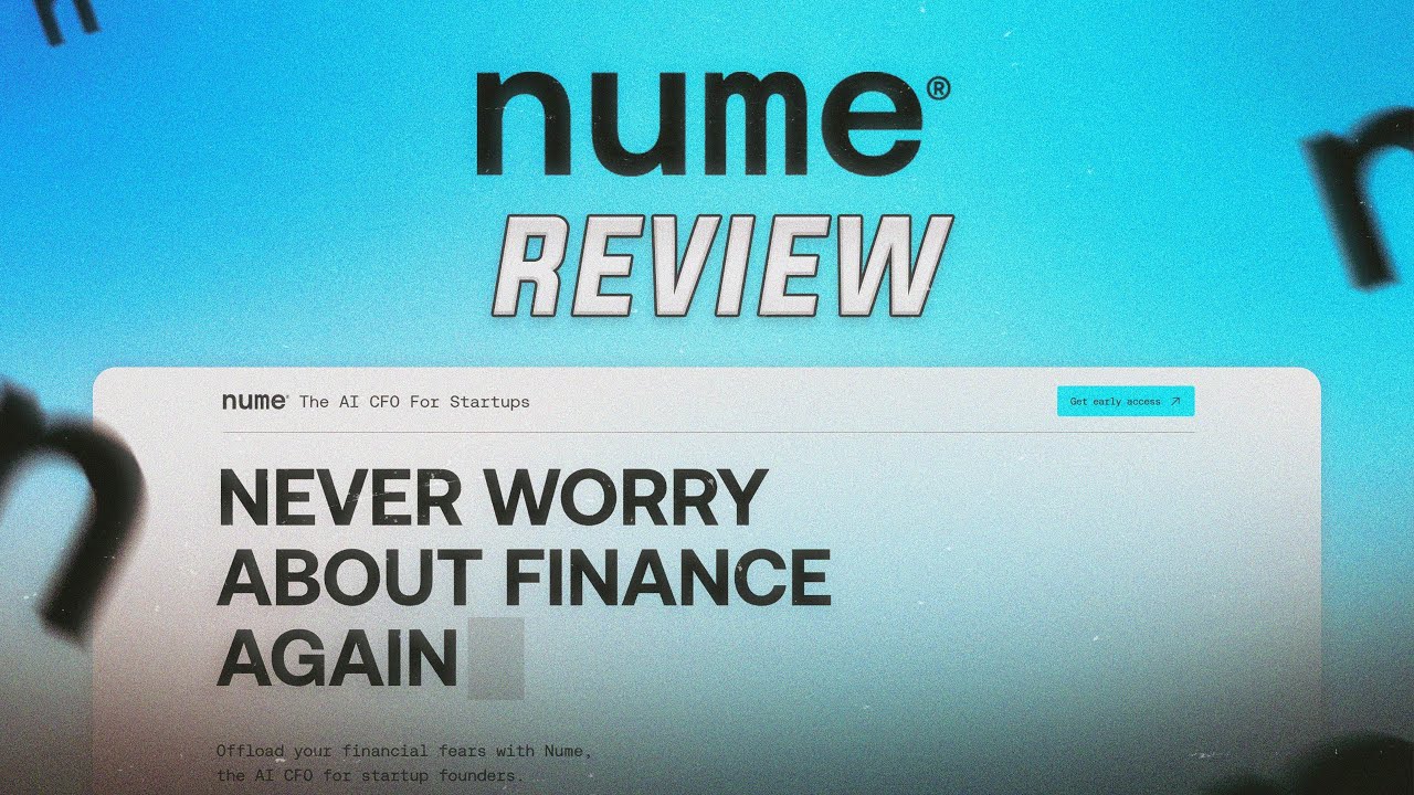 Meet Your AI CFO | Nume Review for Startups & Founders