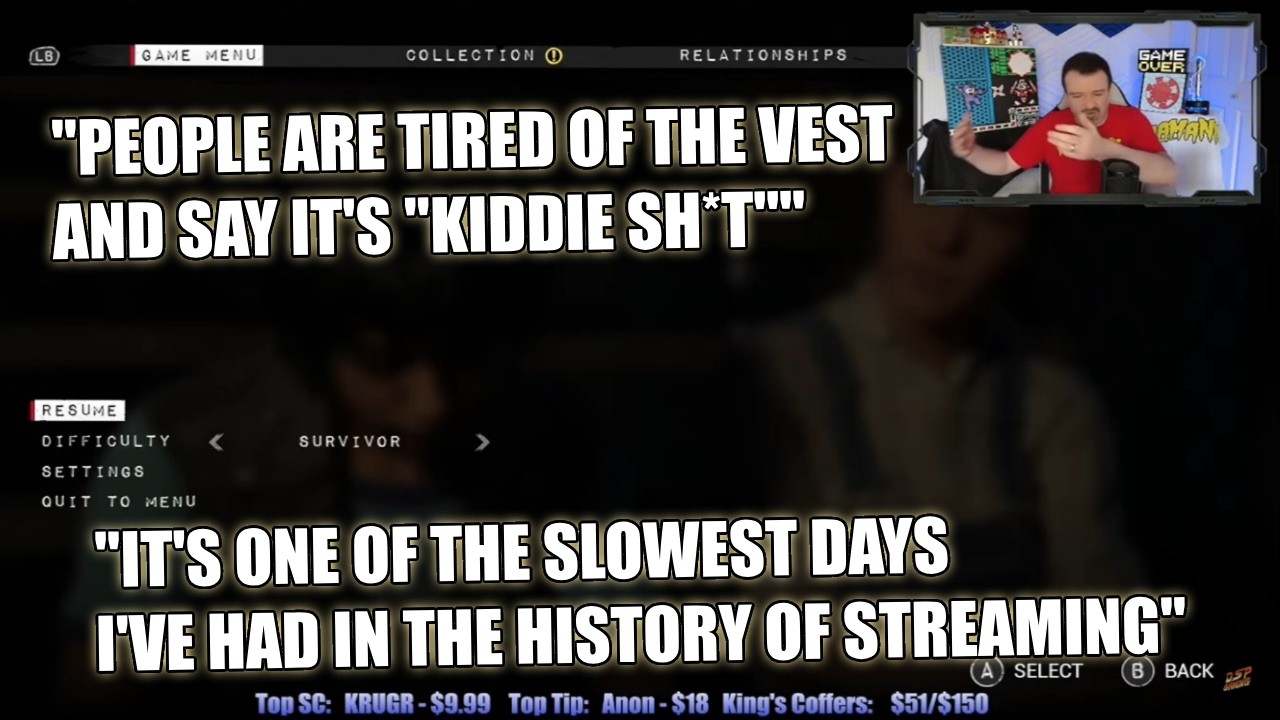 DSP Worried About Slow Support & Calls It ”One of the Slowest Days in History”, Vest Is Played Out