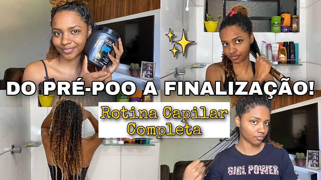 ROTINA CAPILAR COMPLETA CABELO CRESPO | ETAPA DE RECONSTRUÇÃO