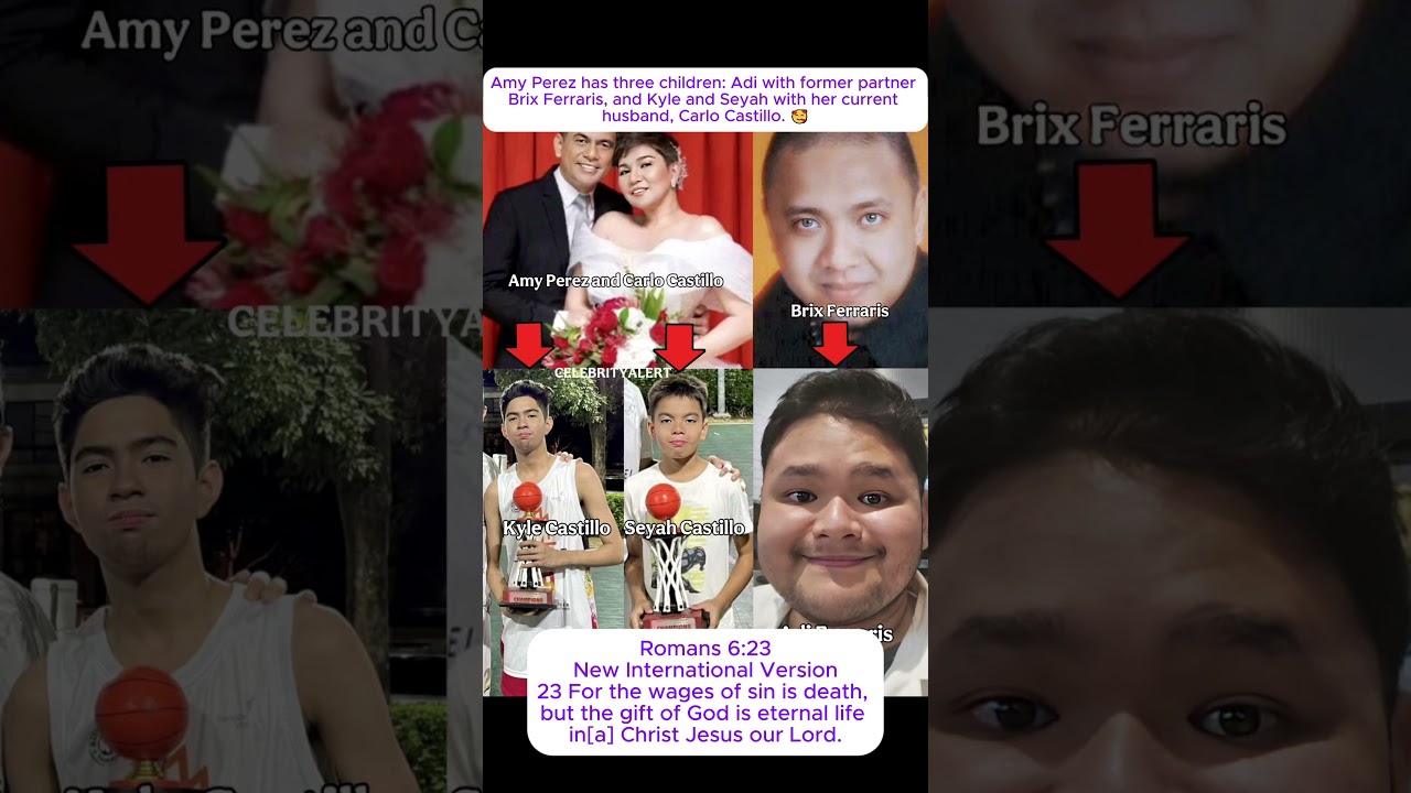 Amy Perez has three children:  #viralvideo #angakingawitaypagibig #filipinoactress