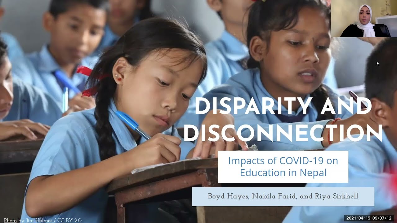 Disparity and Disconnection: Impacts of COVID-19 on Education in Nepal