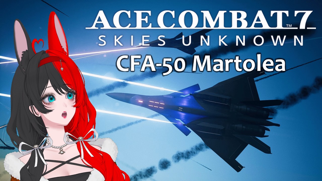 Ace Combat 7 | Campaign Run with the CFA-50 Martolea modded aircraft.
