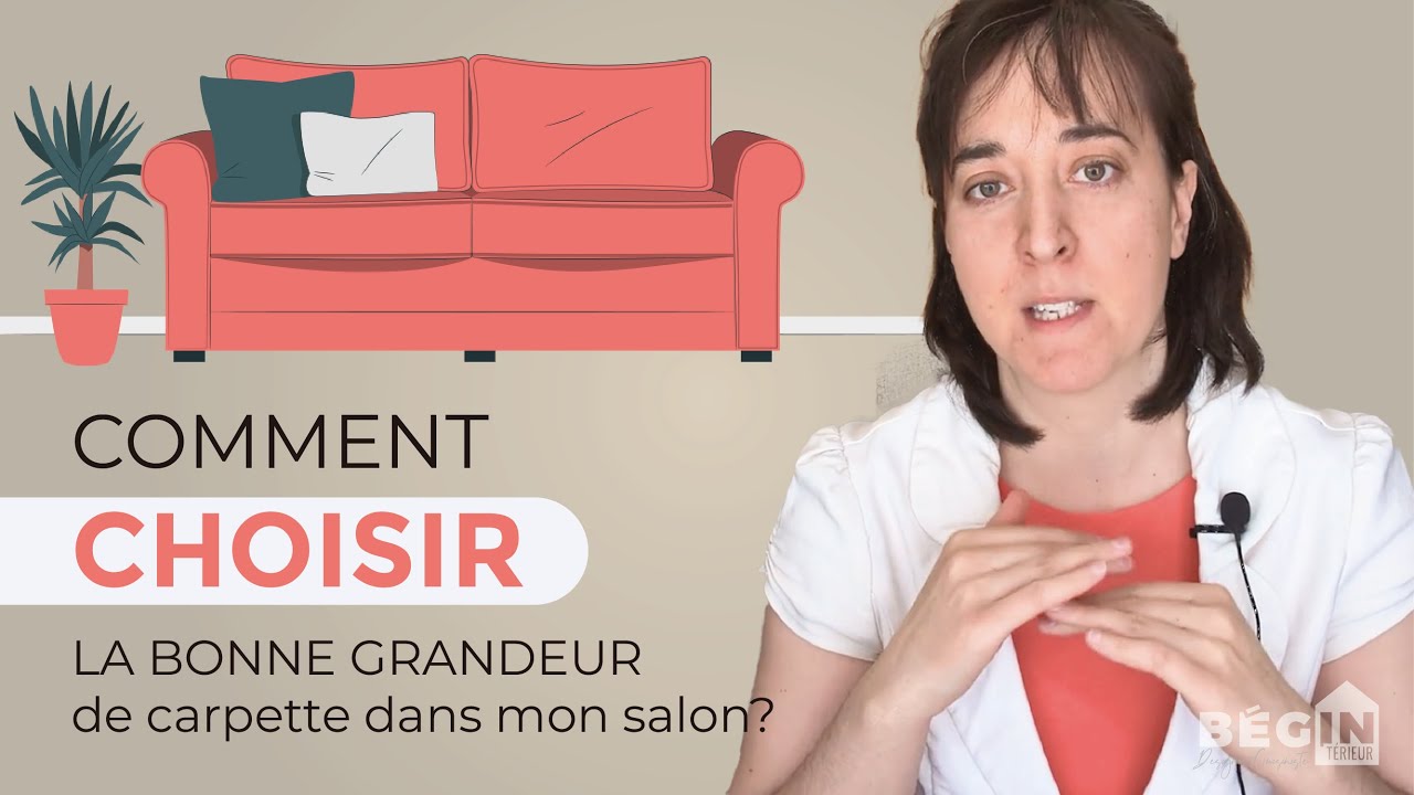 Quelle est la meilleure dimension pour mon tapis (carpette) de salon&nbsp;?