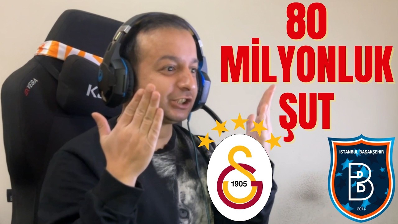 GALATASARAY 3-0 BAŞAKŞEHİR | FARK 7 OLDU, ŞAMPİYONLUK YAKIN!