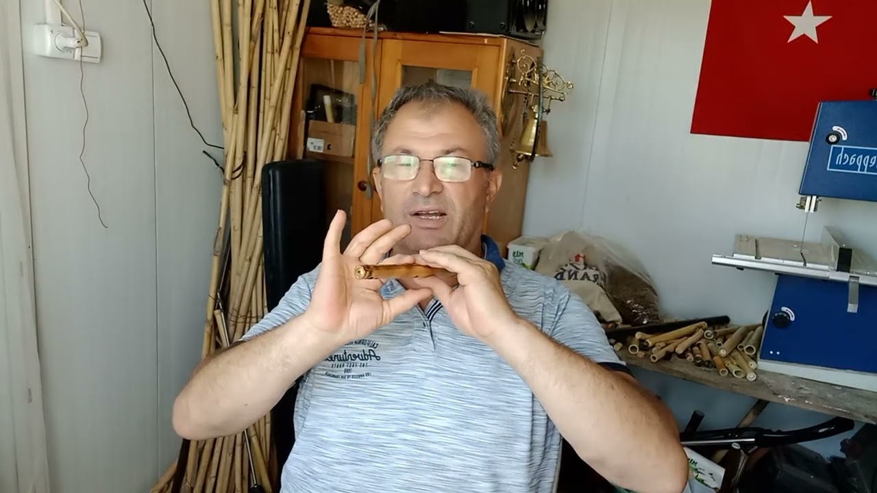 #müzik   Dilli kavalda hicaz perdesi ve kamış kaval üretimi.
