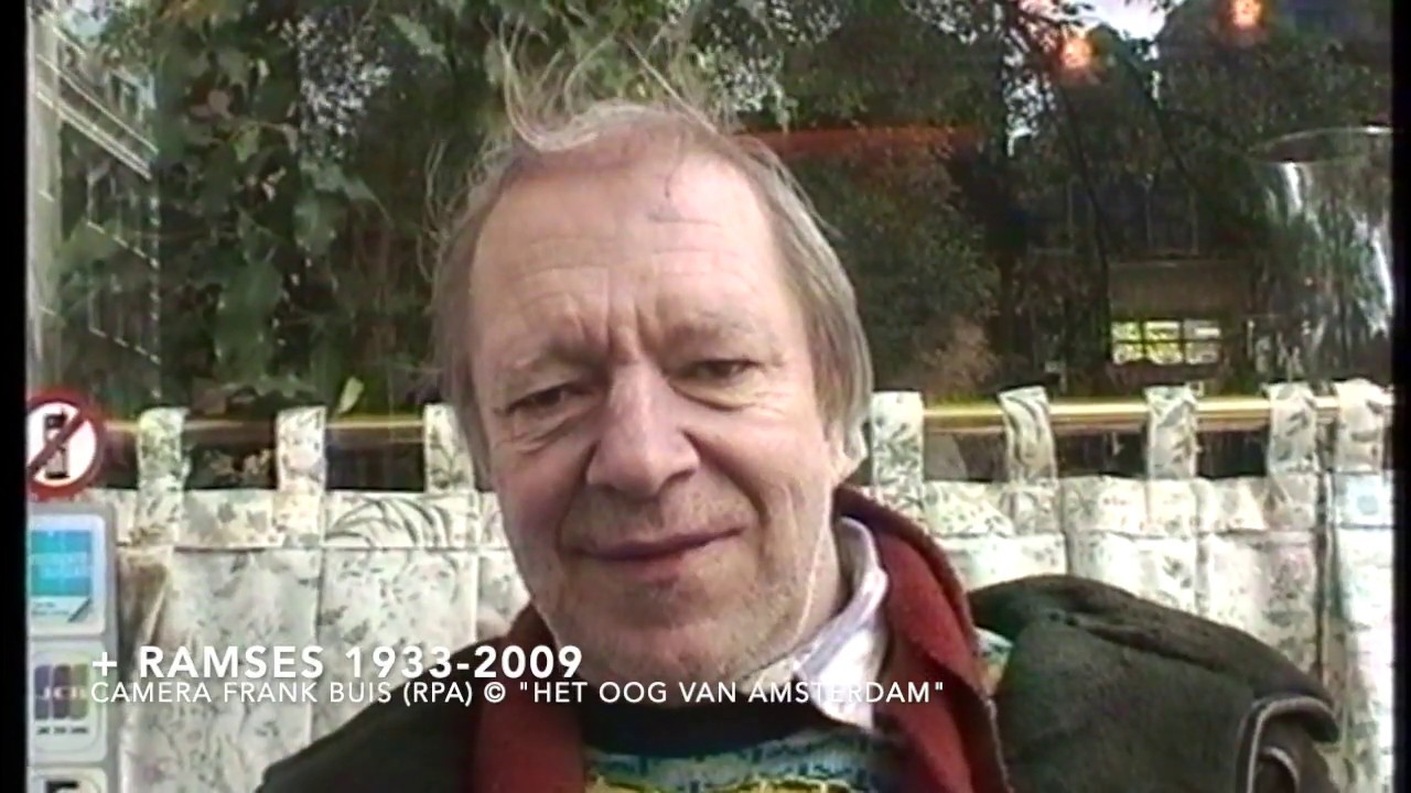 Ramses Shaffy met een unieke improvisatie voor Frank.