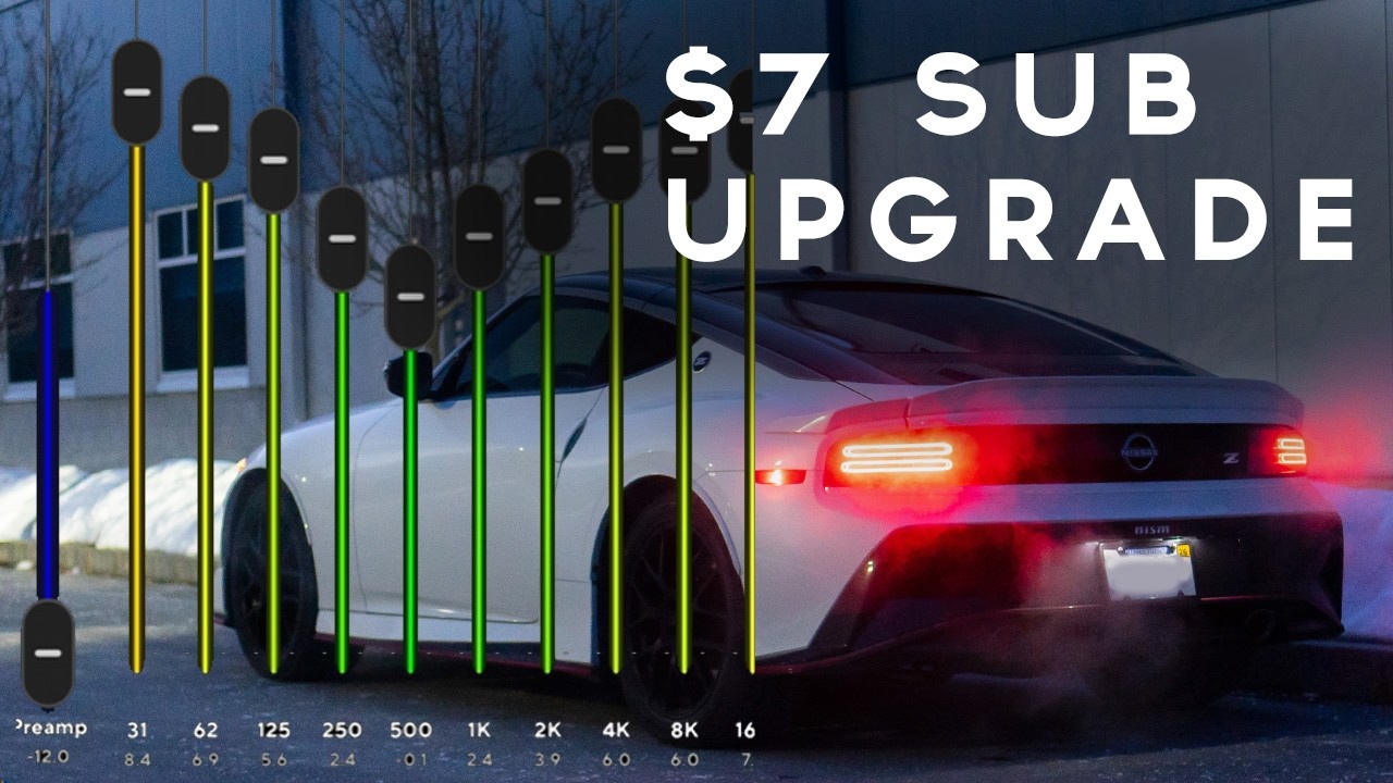 How To Make Your Nissan Z Sub WAY better for $7! [Android]