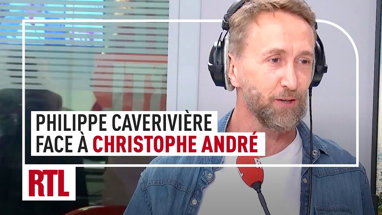 Philippe Caverivière face à Christophe André