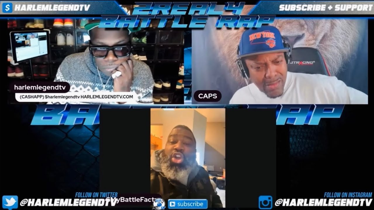 ANGRYFAN007, HARLEM LEGEND & KHEO VS MY BATTLE FACTZ OVER BOOTLEGGING EAZY THE BLOCC CAPTAIN EVENT‼️