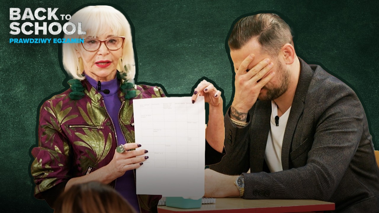 Grzegorz Collins NIE CZYTAŁ NIGDY ŻADNEJ LEKTURY  ❗ | Back to school. Prawdziwy egzamin