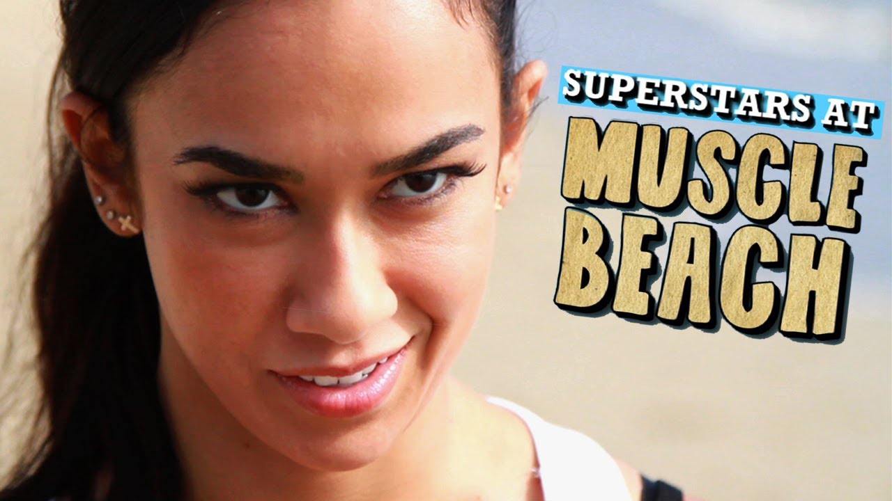 AJ Lee sets her mind on SummerSlam at Muscle Beach