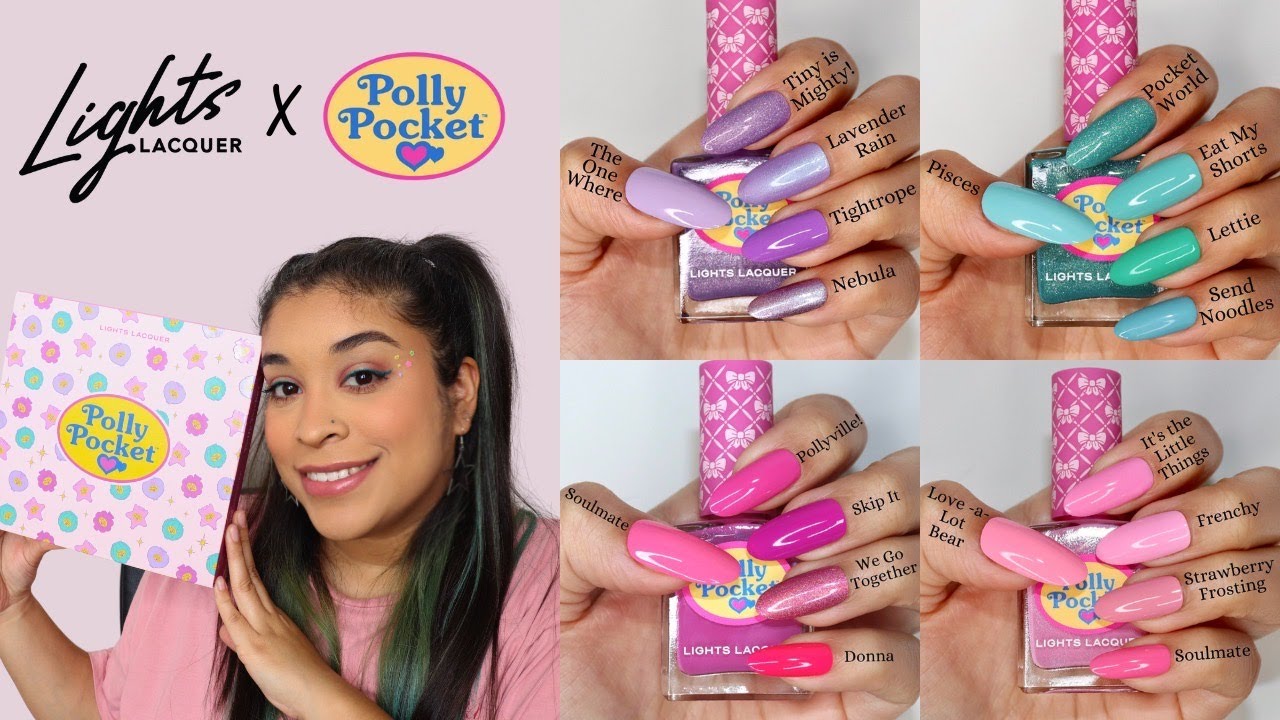 Lights Lacquer X Polly Pocket Collab! | ValZenDen