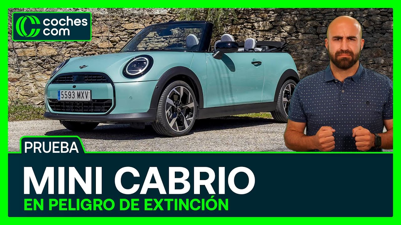 MINI Cabrio 2025: británico, descapotable y en peligro | Prueba | Review coches.com