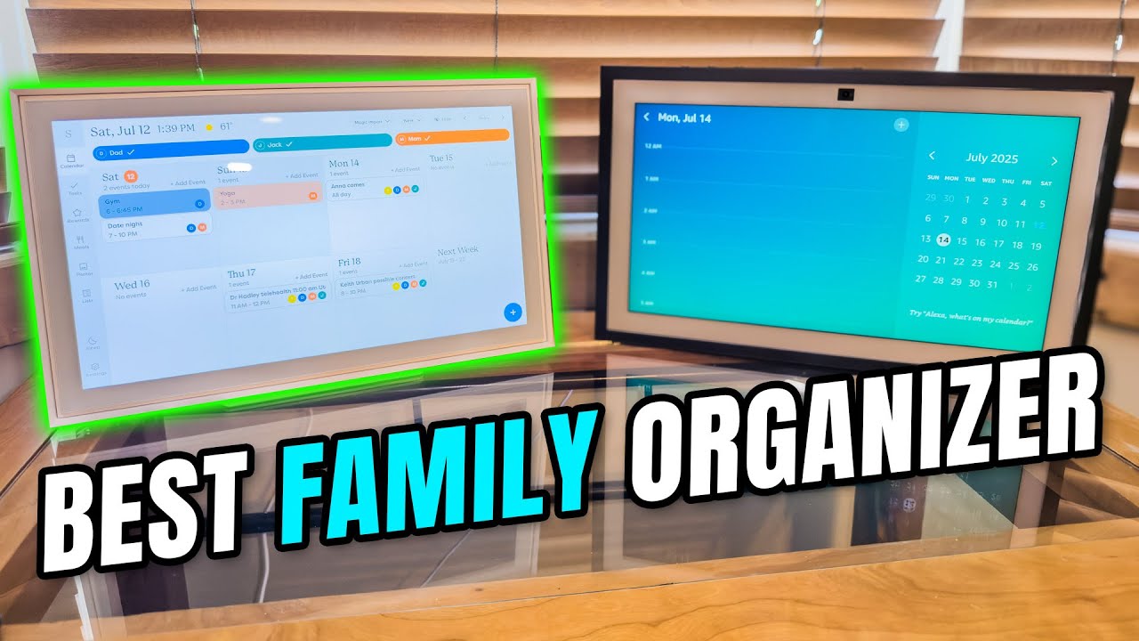 Best Family Digital Calendar? Skylight Calendar vs Echo Show 15 vs Amazon Alexa Smart Home Organizer