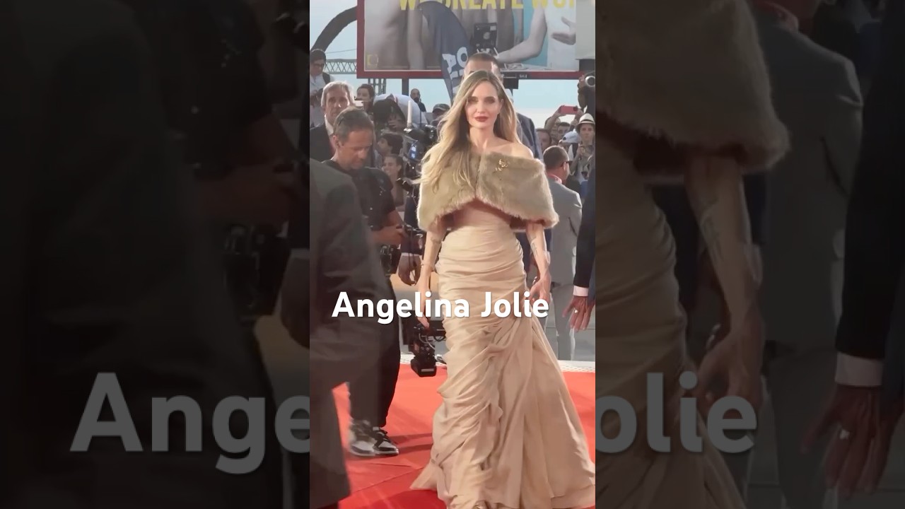 Angelina Jolie Arrives at the Venice Film Festival
