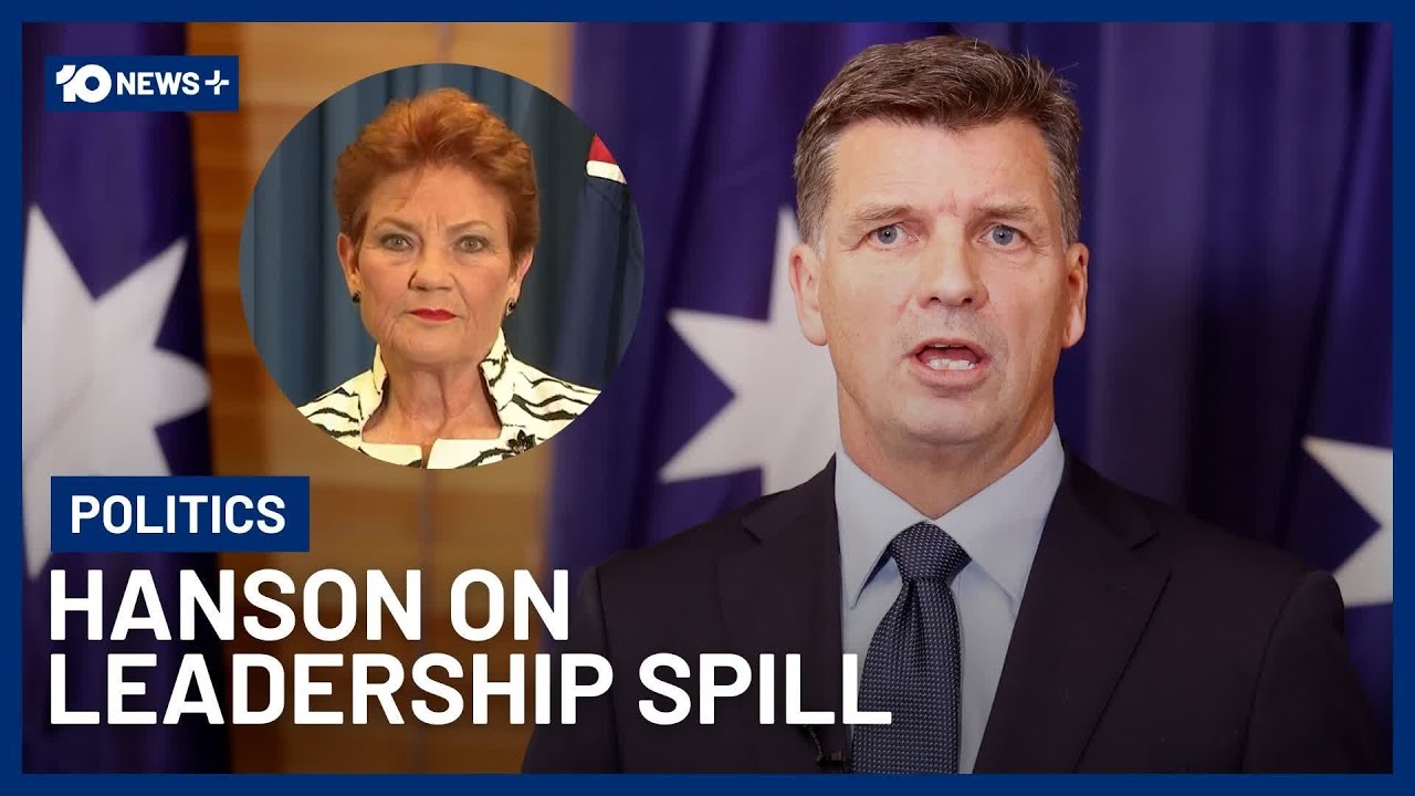 Pauline Hanson On What The Liberal Leadership Spill Could Mean For One Nation | 10 News+