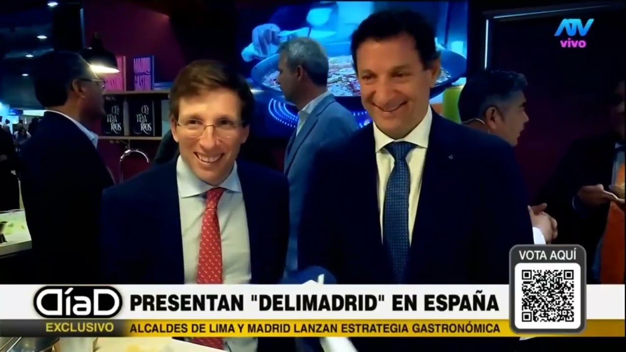 #LaMuniEnMedios | Hermanamiento gastronómico entre Lima y Madrid