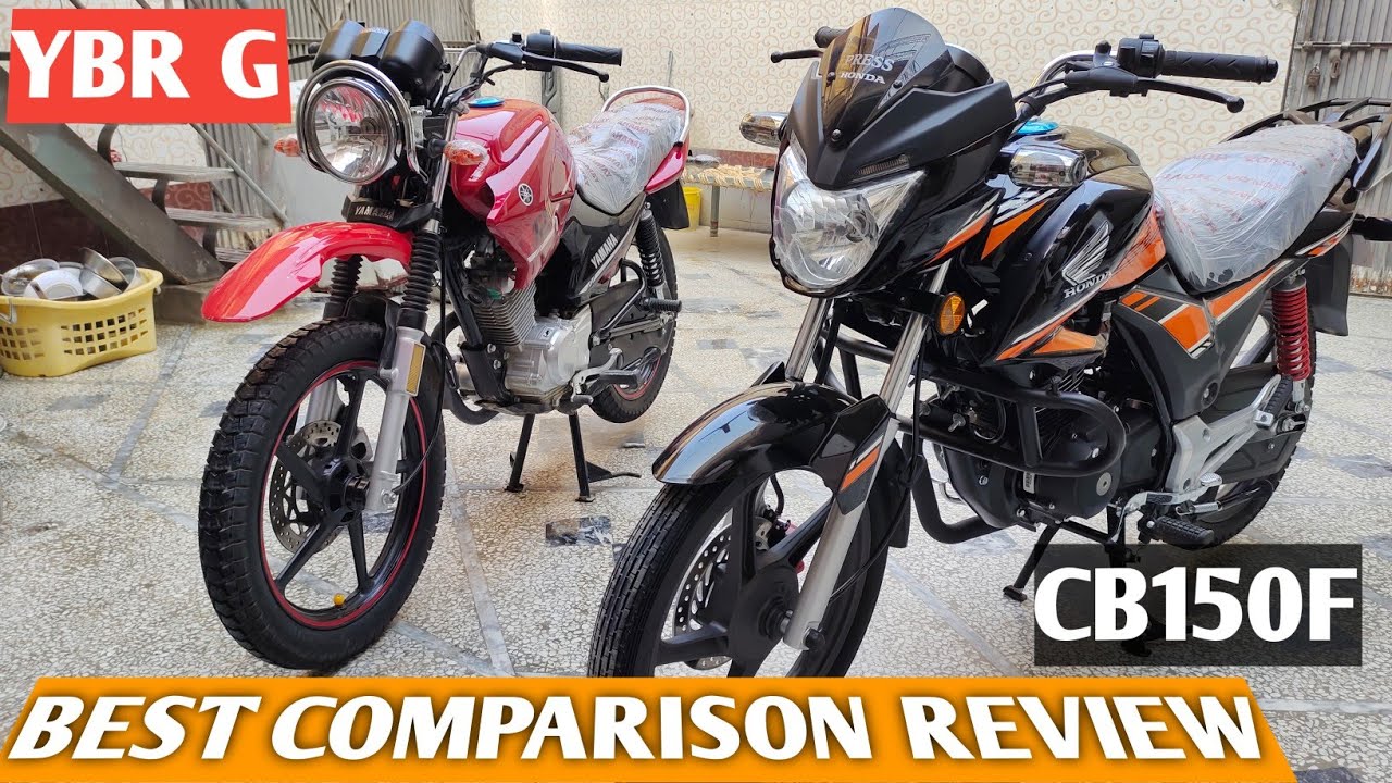 Honda Cb150f vs Yamaha Ybr125G best comparison review