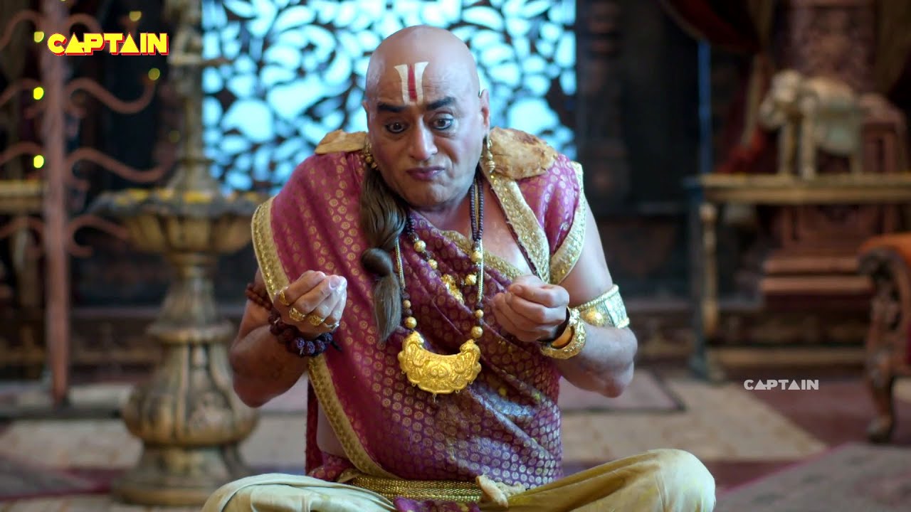 तथाचार्य ने क्यों गिरा लिया स्वयं के ऊपर भोजन - तेनाली रामा - Tenali Rama 460 - 463