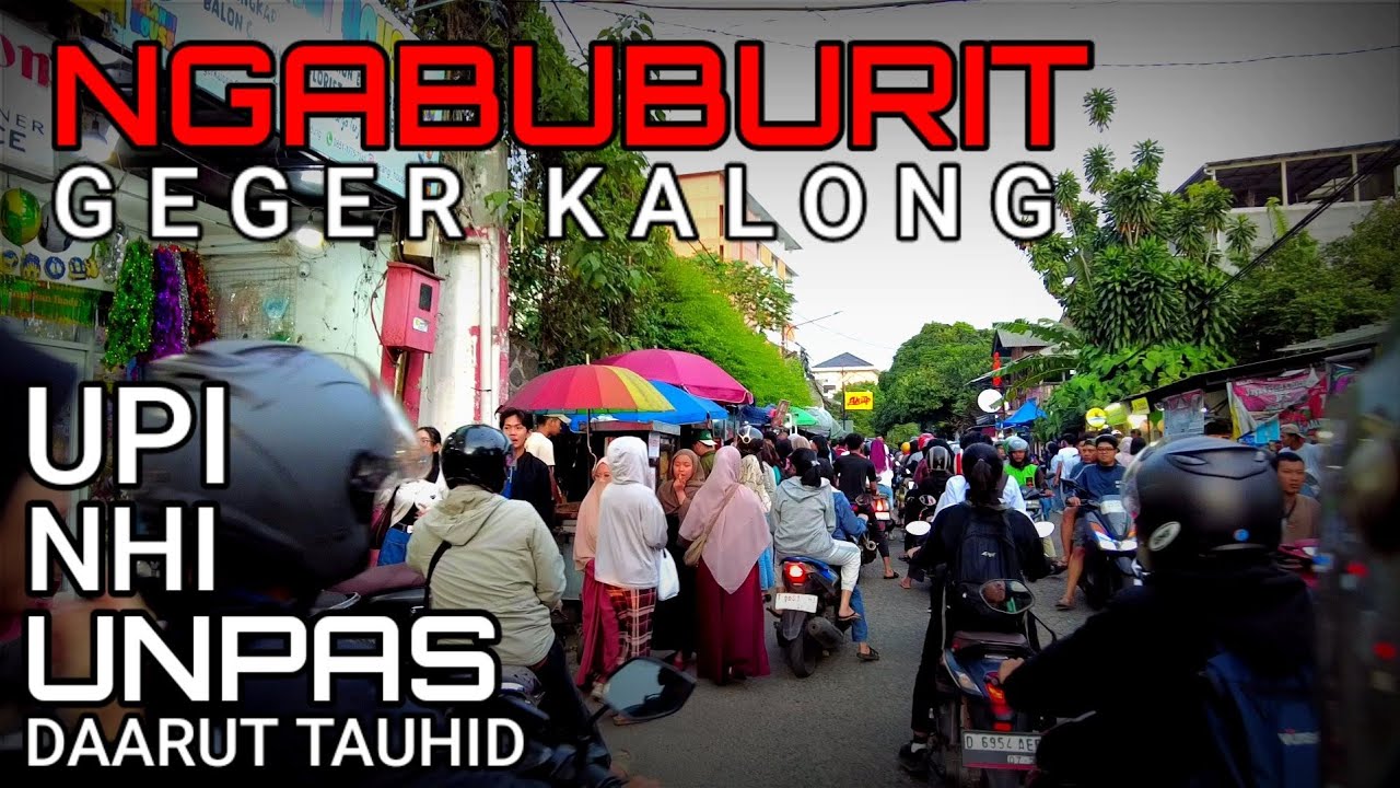LUAR BIASA NGABUBURIT DI GEGER KALONG GIRANG‼️Penuh Sesak Dengan Pemburu Takjil
