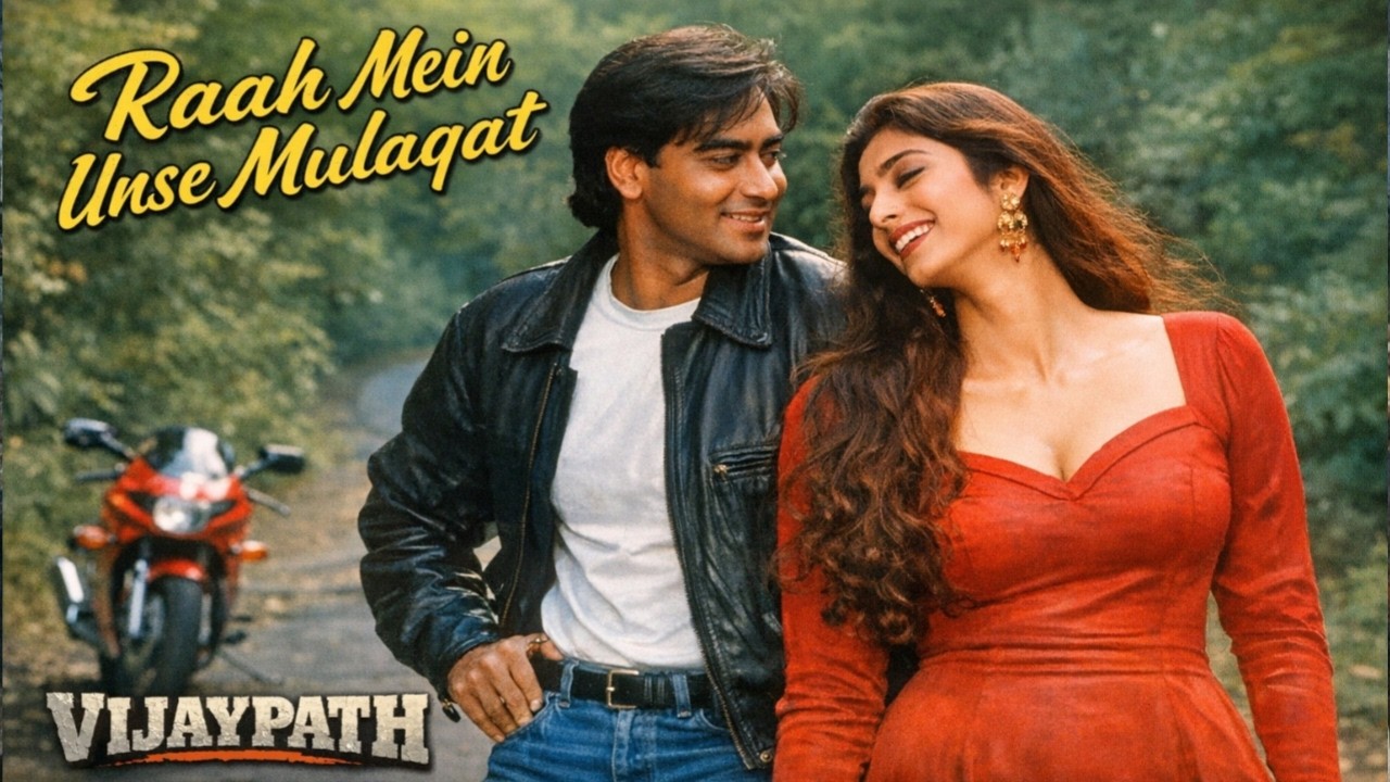 Raah Mein Unse Mulaqat |Vijaypath |AjayDevgn, Tabu |Kumar Sanu, AlkaYagnik |AnuMalik |90's