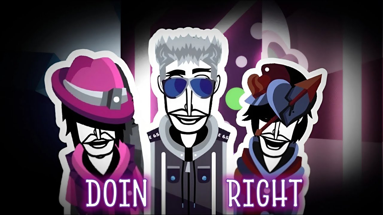 DOIN RIGHT | Incredibox I'm Blue - What is Love | Mixes
