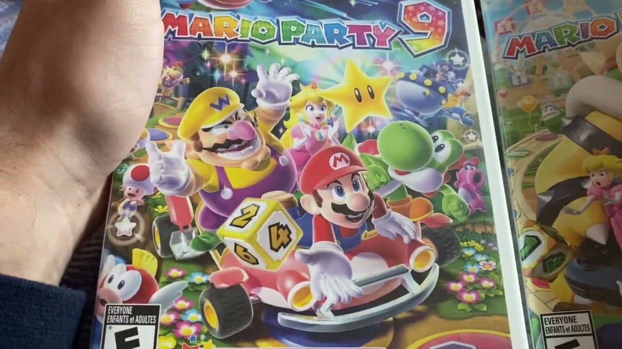 N64 Cartridge Review + Mario Party 9 and 10 Unboxing Video