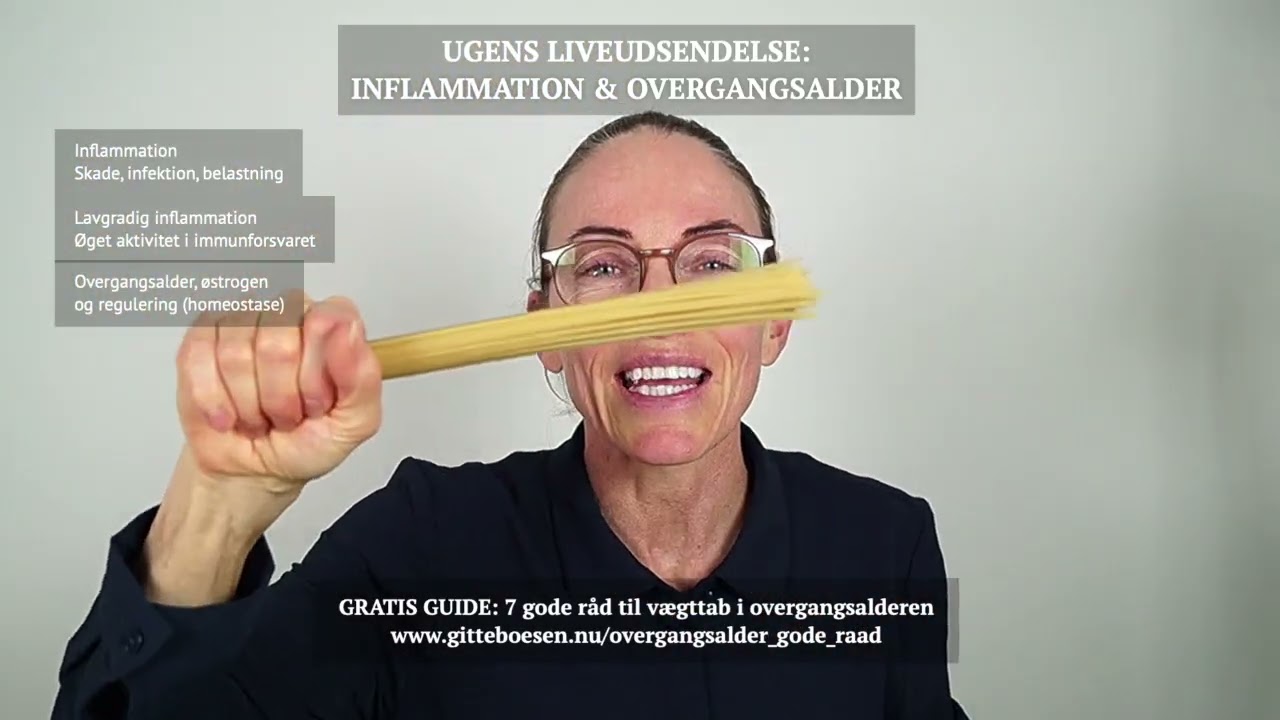 INFLAMMATION OG OVERGANGSALDER