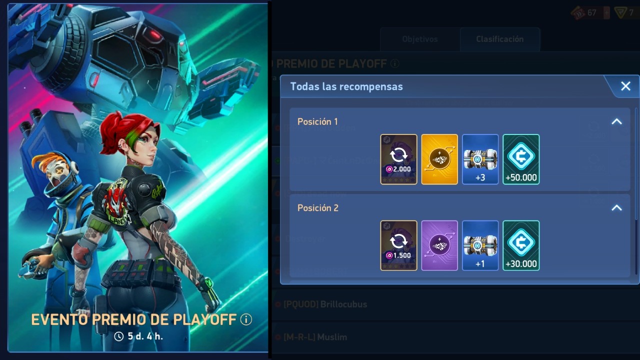 SUBIR PUNTOS EN EL PLAY OFF DE FORMA RAPIDA