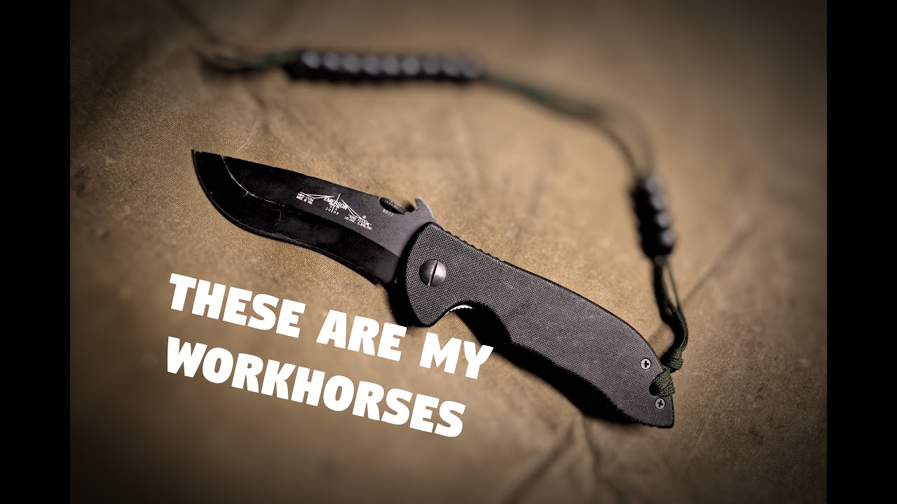 These are My Workhorses! (Emerson Knife Collection)