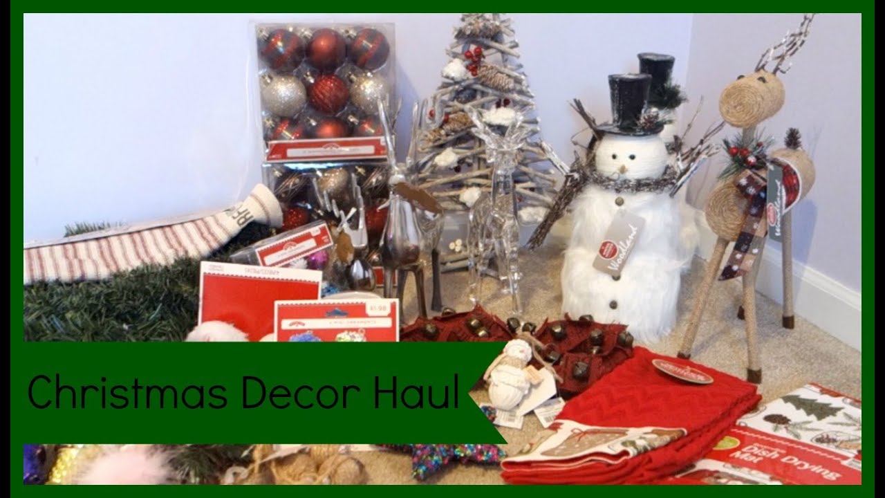VLOGIDAYS 2015| CHRISTMAS DECOR HAUL (HOUSEOFMEIS)