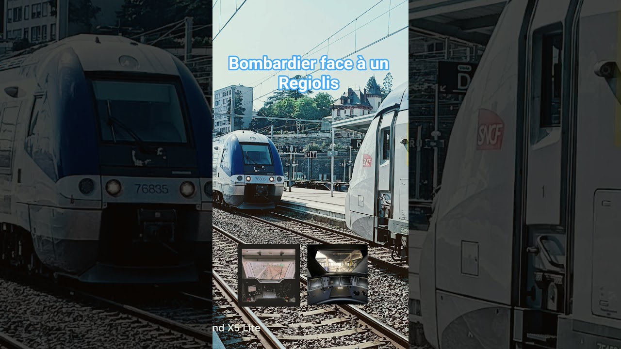Bombardier face &agrave; un Regiolis